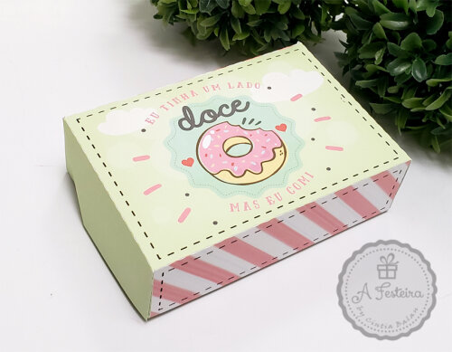 Caixa para 6 Doces