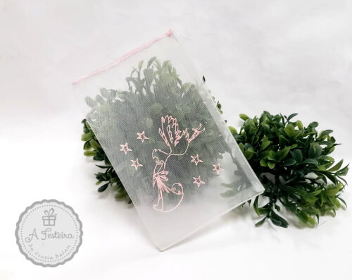 Kit com 48 Saquinhos de organza