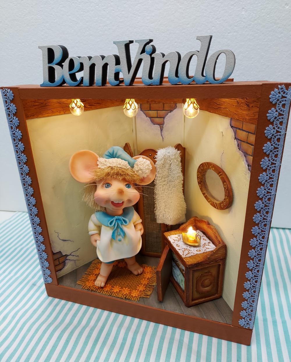 CENÁRIO TOPO GIGIO NO QUARTO
