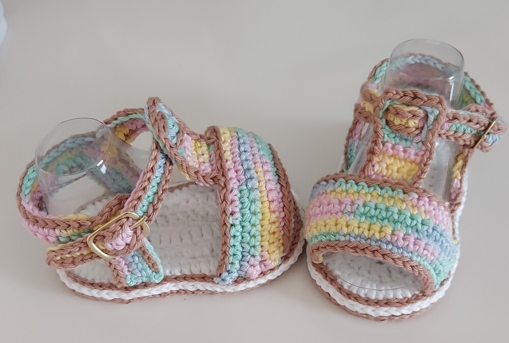 SANDÁLIA PARA BEBÊ MENINA MODELO BÁRBARA 10CM, SANDÁLIA PARA