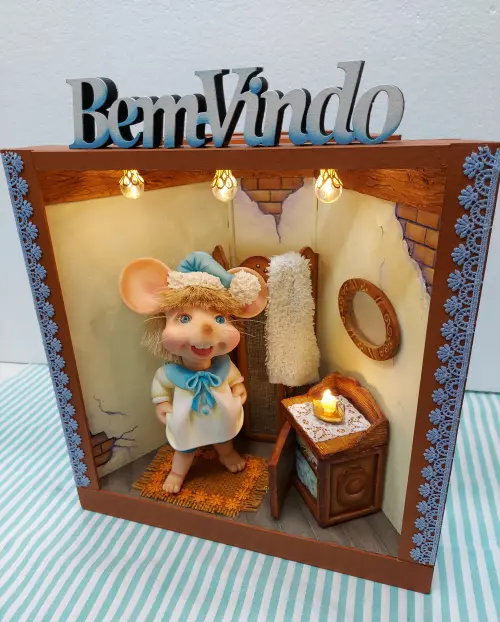 CENÁRIO TOPO GIGIO NO QUARTO