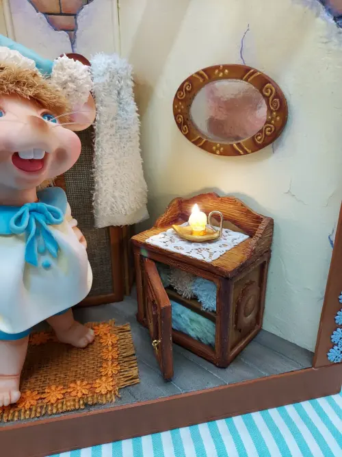 CENÁRIO TOPO GIGIO NO QUARTO