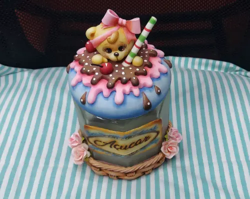 POTE DE AÇÚCAR CESTINHA DOCE