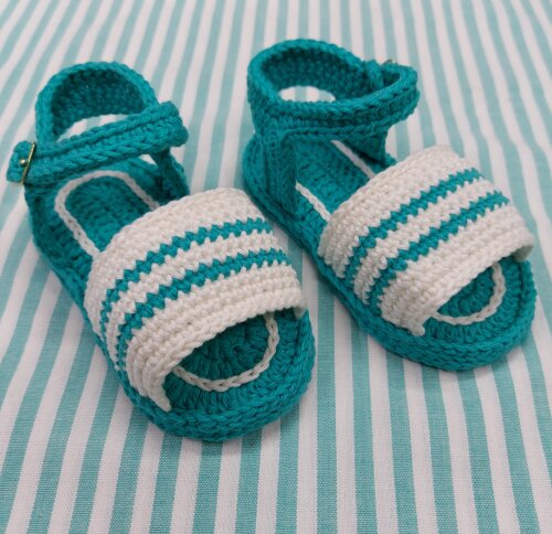SANDÁLIA DE CROCHÊ PARA BEBÊ MENINO MODELO MARCOS 12 CM, SANDÁLIA PARA BEBÊ, SANDÁLIA PARA BEBÊ EM CROCHÊ, CROCHÊ, SANDÁLIA PARA MENINO
