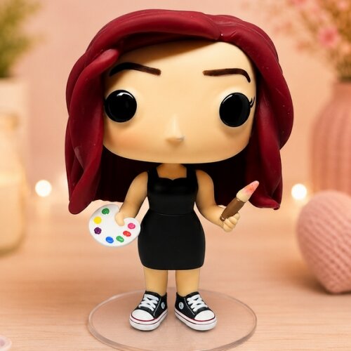 Boneco Estilo Funko Pop Personalizado em Biscuit