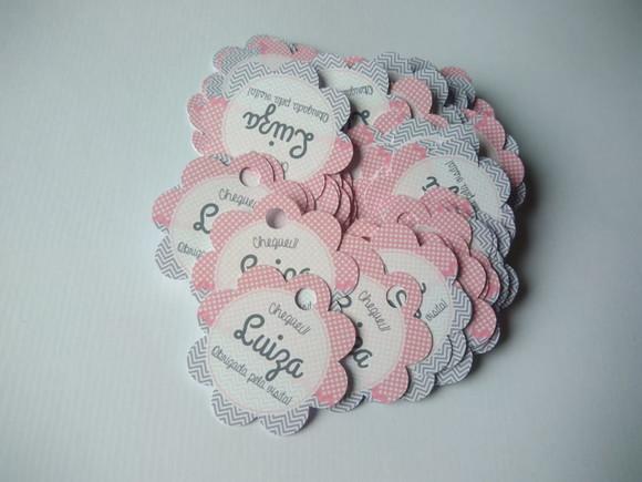 Tag Personalizada Mini 100 Unidades