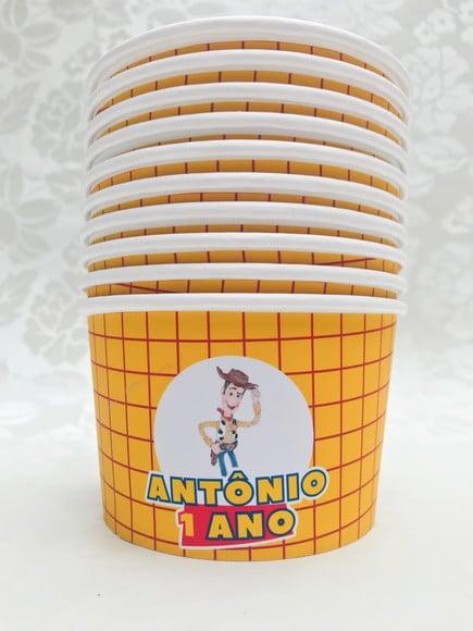 Pote de Papel Bio Personalizado - 50 Unid