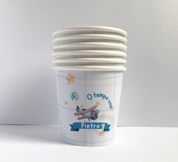 Copo Papel Biodegradável 110/120ml - 50 Unidades