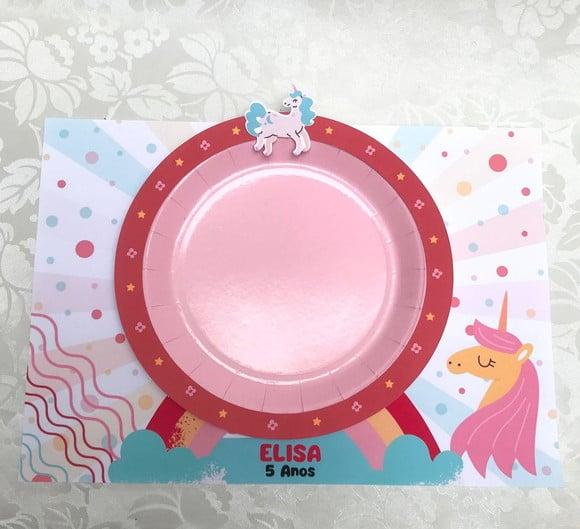 Pratinho de Papel Personalizado - 20 Unidades