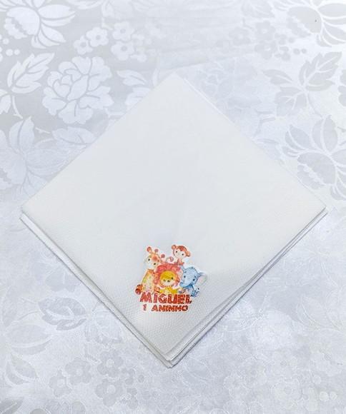 Guardanapos de Papel Personalizados - 100 Unid