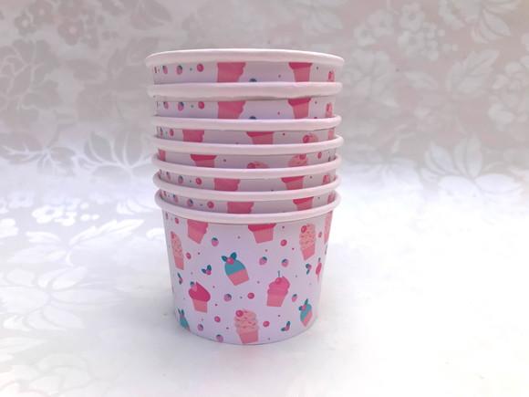 Pote de Papel Biodegradável Personalizado - 100ml - 100 Unid