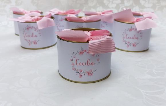 Latinhas Personalizadas 7x5cm - 60 Unidades