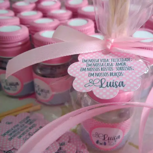 Lembrancinha de Maternidade Aromatizador - 30 Unidades