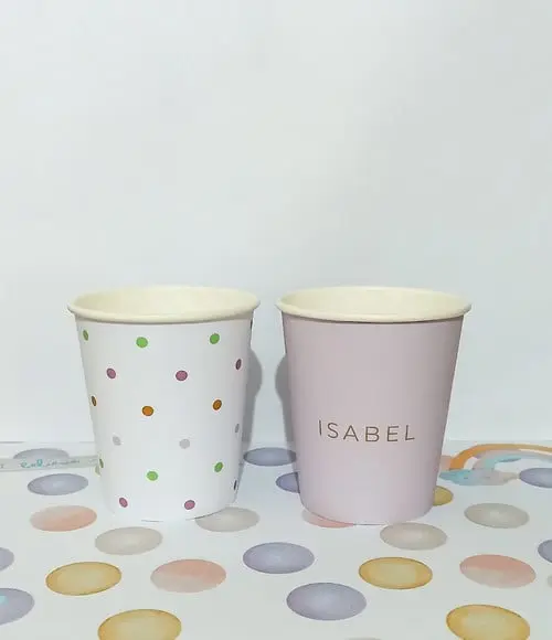 Copo Personalizado de Papel Biodegradável - 260/270ml - 50 U