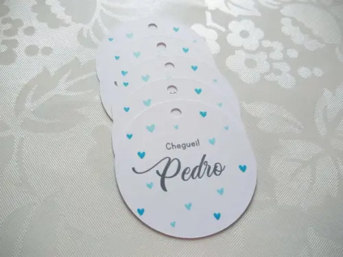 Tag de Agradecimento - 50 Unidades