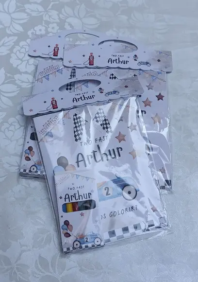Kit Colorir- Carros Antigos 10 Unidades