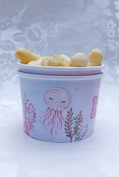 Pote Papel Biodegradável Personalizado - 250ml - 50 Unidades
