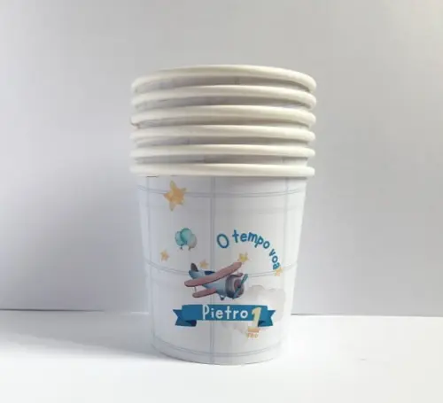 Copo Papel Biodegradável 110/120ml - 50 Unidades