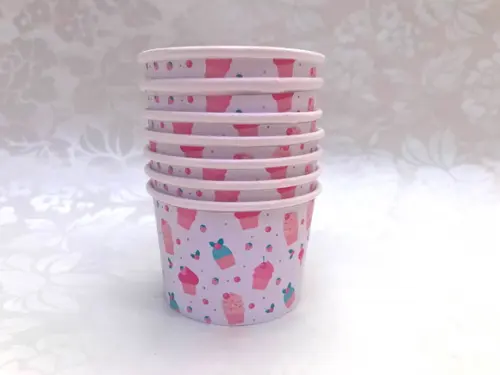 Pote de Papel Biodegradável Personalizado - 100ml - 100 Unid