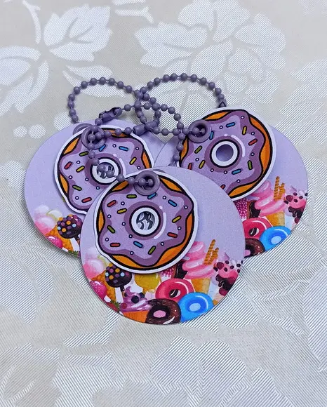 Tag Donuts Candy Shop Dupla - 30 Unidades