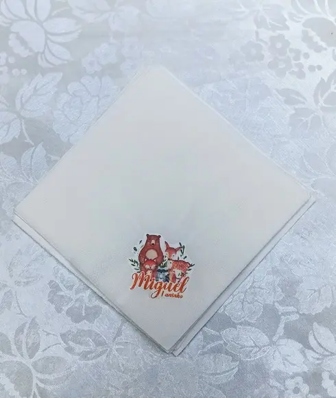 Guardanapo Personalizado Bosque Woodland 100 Unidades