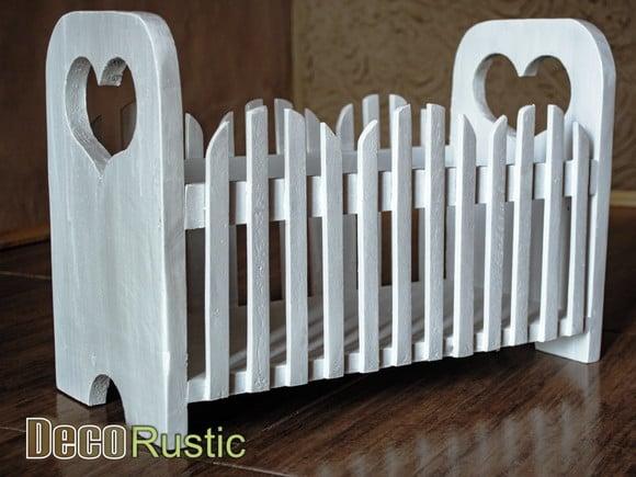 Floreira de Chão Rustica para Vasos - Natural ou Branca