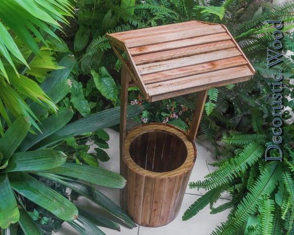 Poço Decorativo de Jardim Grande