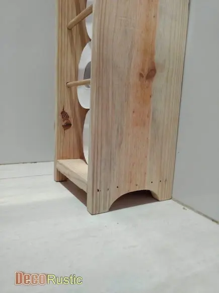 Suporte para Papel Higiênico e Papeleira de Chão