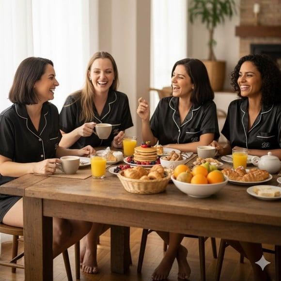 Pijama Curto Americano Cetim Person até 46 (min 10)