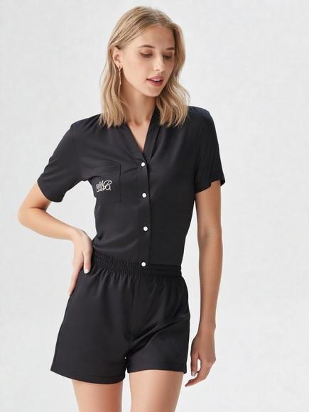 Pijama Curto em Cetim Personalizado até 46 (min 10)