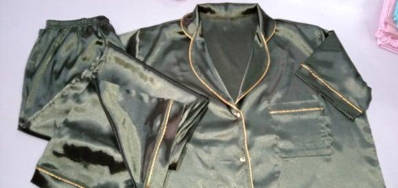 Pijama Longo Americano Cetim Person Plus a Partir 48 (min 2)
