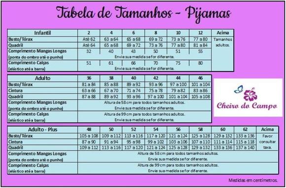Pijama Longo Americano Cetim Person Plus a Partir 48 (min 2)