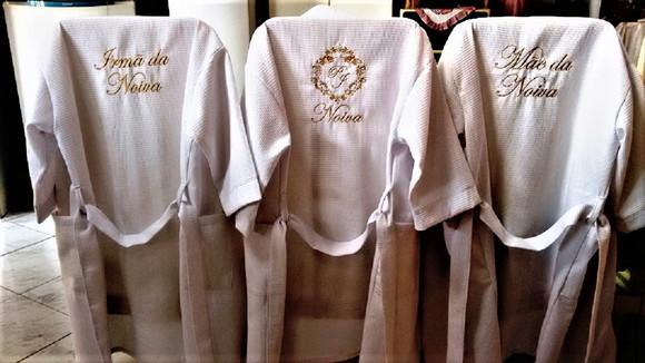 Roupão de Piquet Plus Size Personalizado