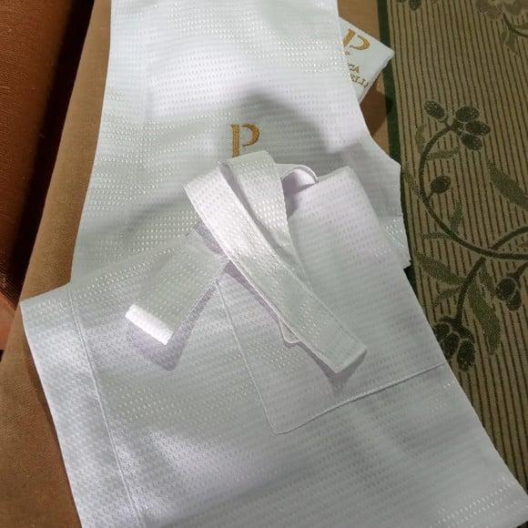 Roupão de Piquet sem Mangas Personalizado
