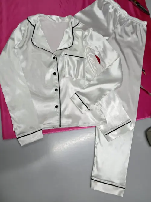 Pijama Infantil Longo Americano Cetim Personalizado