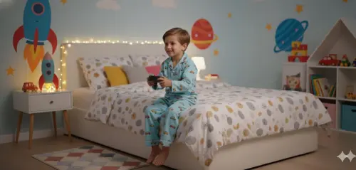 Pijama Infantil Longo Americano Algodão Personalizado