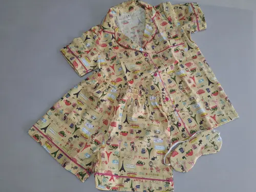Pijama Curto Americ Algodão Pers Plus Size a Partir 48