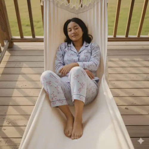 Pijama Longo Americano Algodão Person até 46