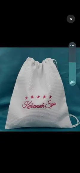 Kit Roupão Piquet Viés (1 Roupão + 1 Sacolinha) (min 150)