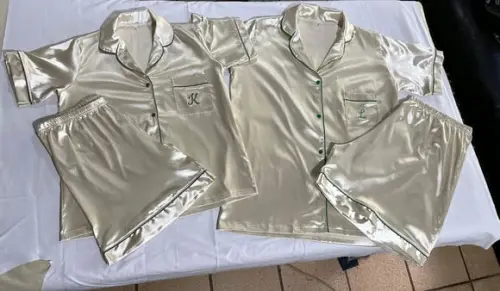 Pijama Curto Americano Cetim Person até 46 (min 20)