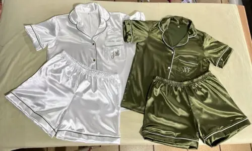 Pijama Curto Americano Cetim Person até 46 (min 20)