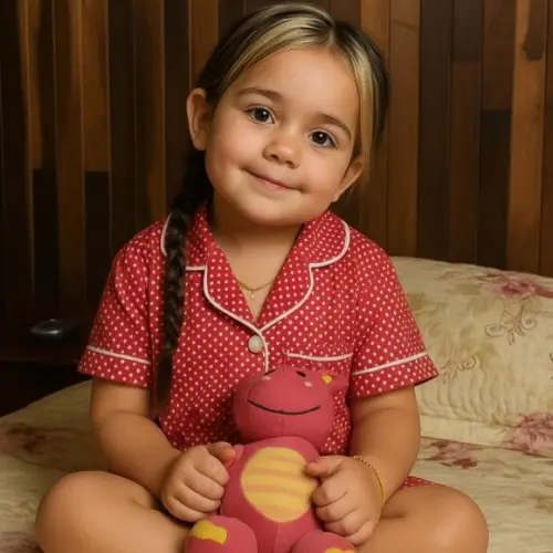 Pijama Infantil Curto Americano Algodão Person até Tam 06