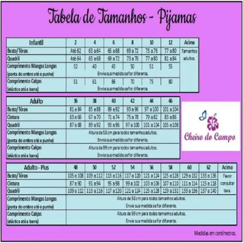 Pijama Infantil Longo Americ Algodão Personalizado (min 20)