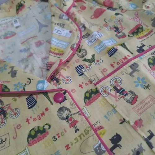 Pijama Infantil Longo Americ Algodão Personalizado (min 6)