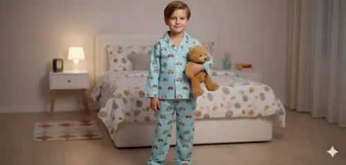 Pijama Infantil Longo Americ Flanela Personalizado (min 6)