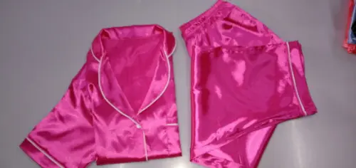 Pijama Infantil Longo Americano Cetim Personalizado (min 20)
