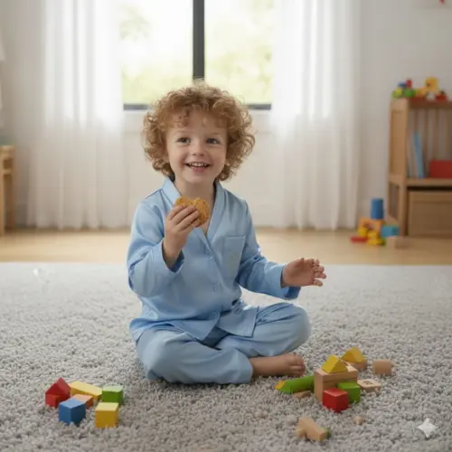 Pijama Infantil Longo em Cetim Personalizado (min 20)