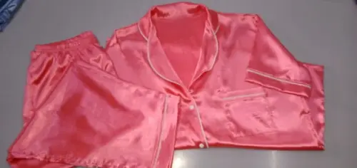 Pijama Longo Americano Cetim Person até 46 (min 6)