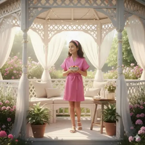 Robe Cetim Elastano Infantil Festa Spa Daminha Pers (min 3)