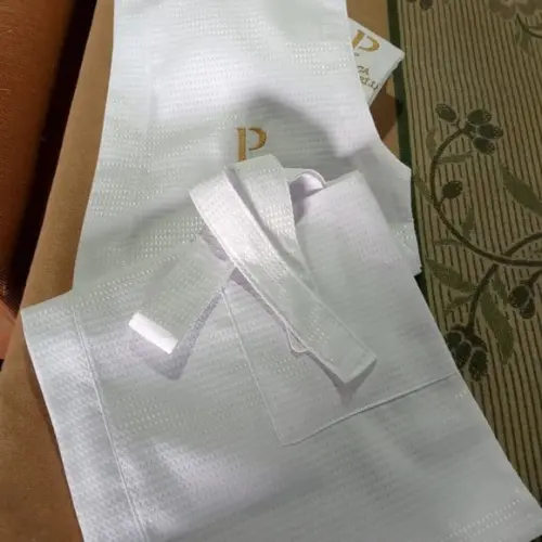 Roupão de Piquet sem Mangas Personalizado